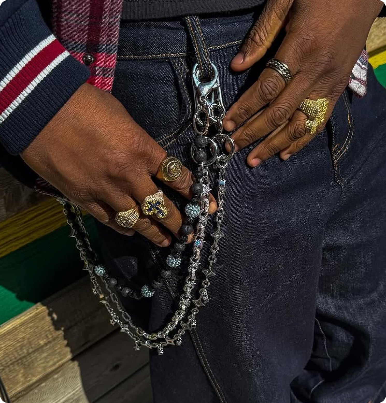 Stylish Wallet Chains & Pants Chains for Men and Women - APORRO