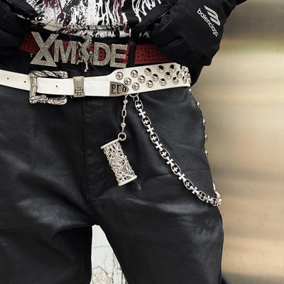 21" Crusader Link Chain & Wallet Chain - 12mm