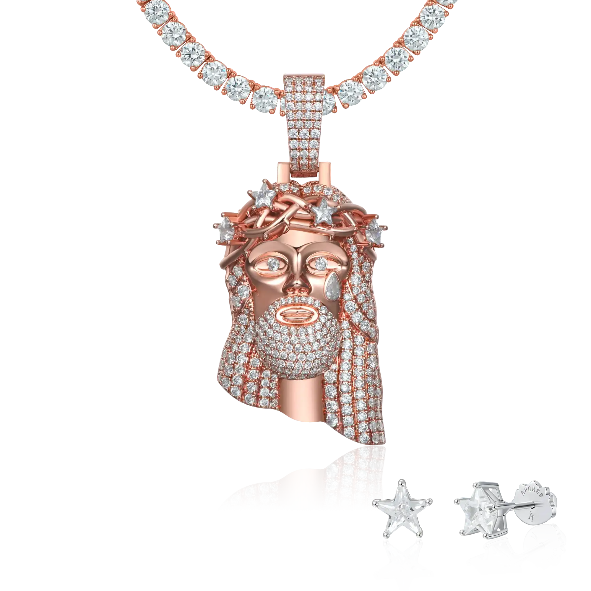 Stellar Devotion Pendant & Earrings Set