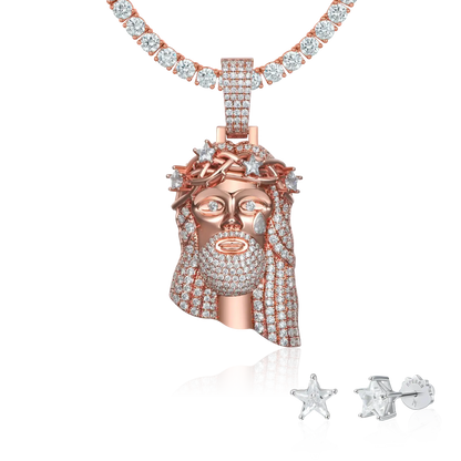 Stellar Devotion Pendant & Earrings Set