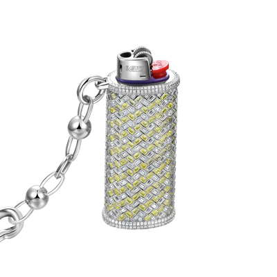 Woven Canary Lighter Case