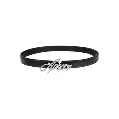 APORRO Holiday Script Iced Belt
