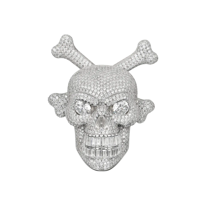 Spinning Skull and Crossbones Pendant - APORRO