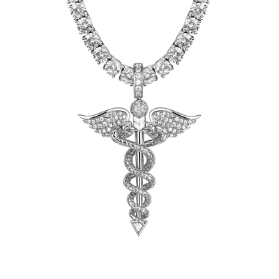 Staff of Hermes Pendant