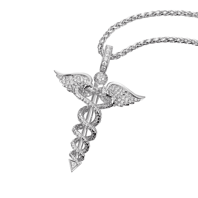Staff of Hermes Pendant
