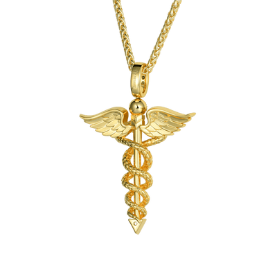 Staff of Hermes Pendant