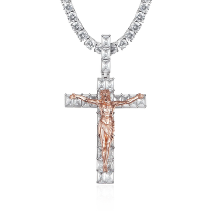 Women's Crucifixion of Jesus Pendant - Medium