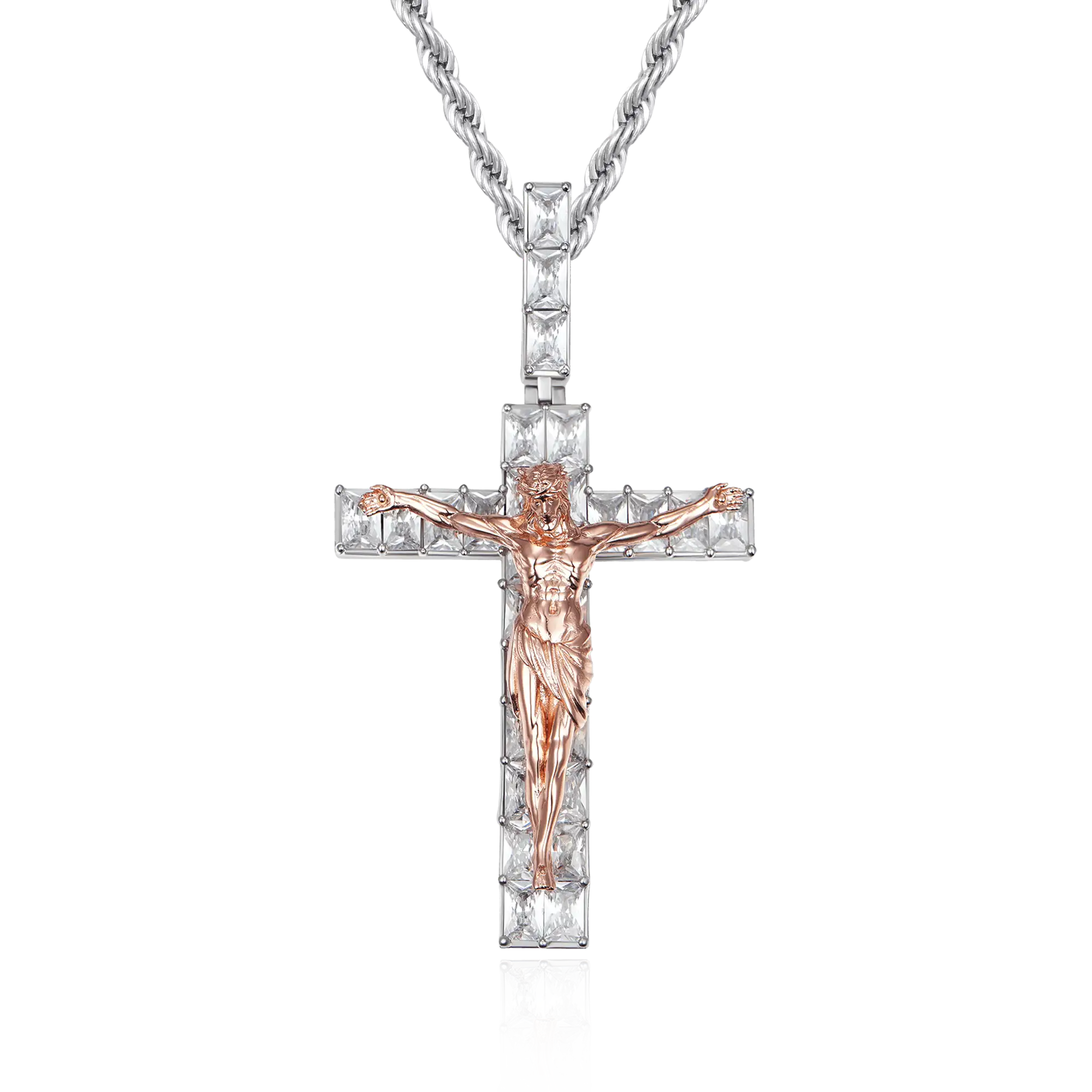 Women's Crucifixion of Jesus Pendant - Medium