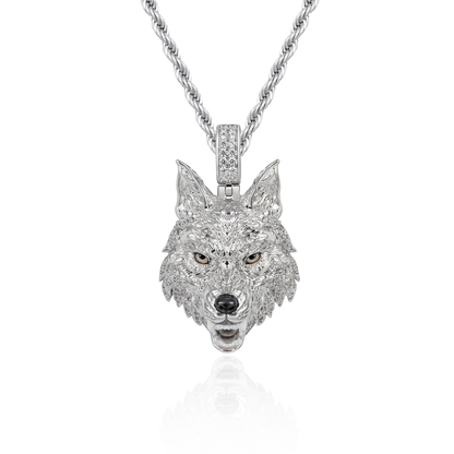 Fearless Wolf Pendant