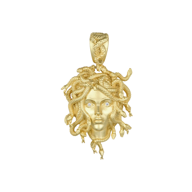 Medusa Statue Pendant - APORRO