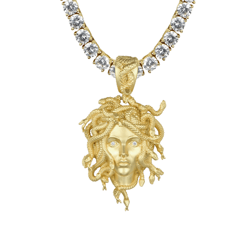 Medusa Statue Pendant - APORRO