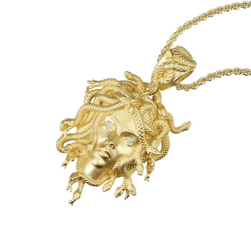 Medusa Statue Pendant - APORRO