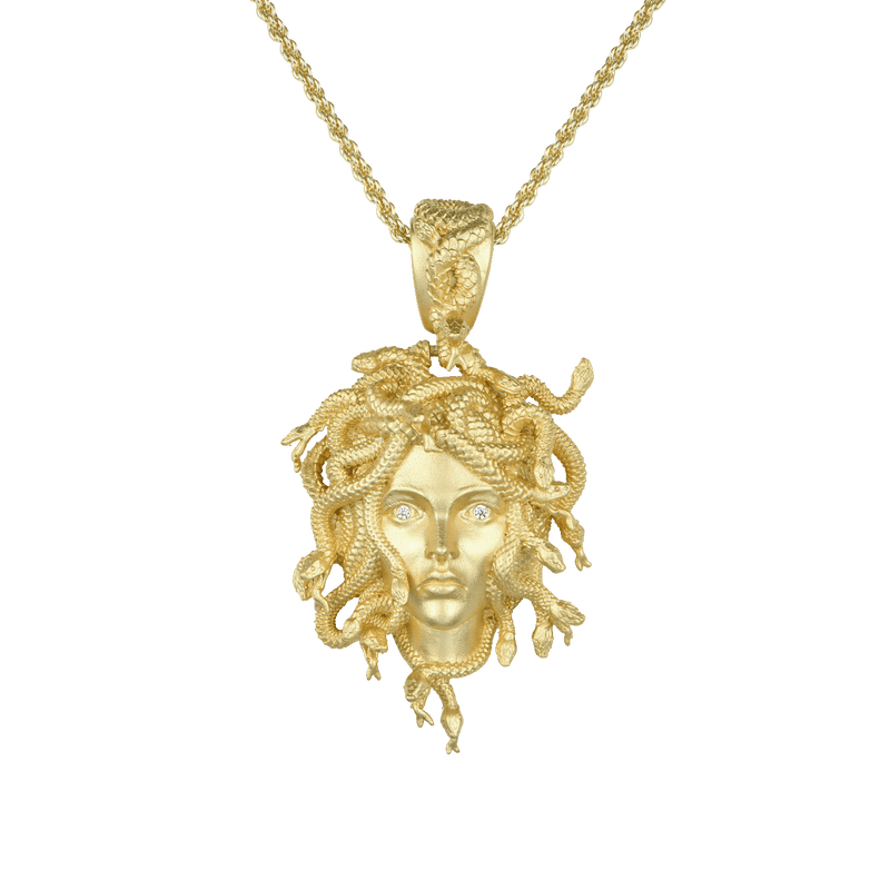 Medusa Statue Pendant - APORRO