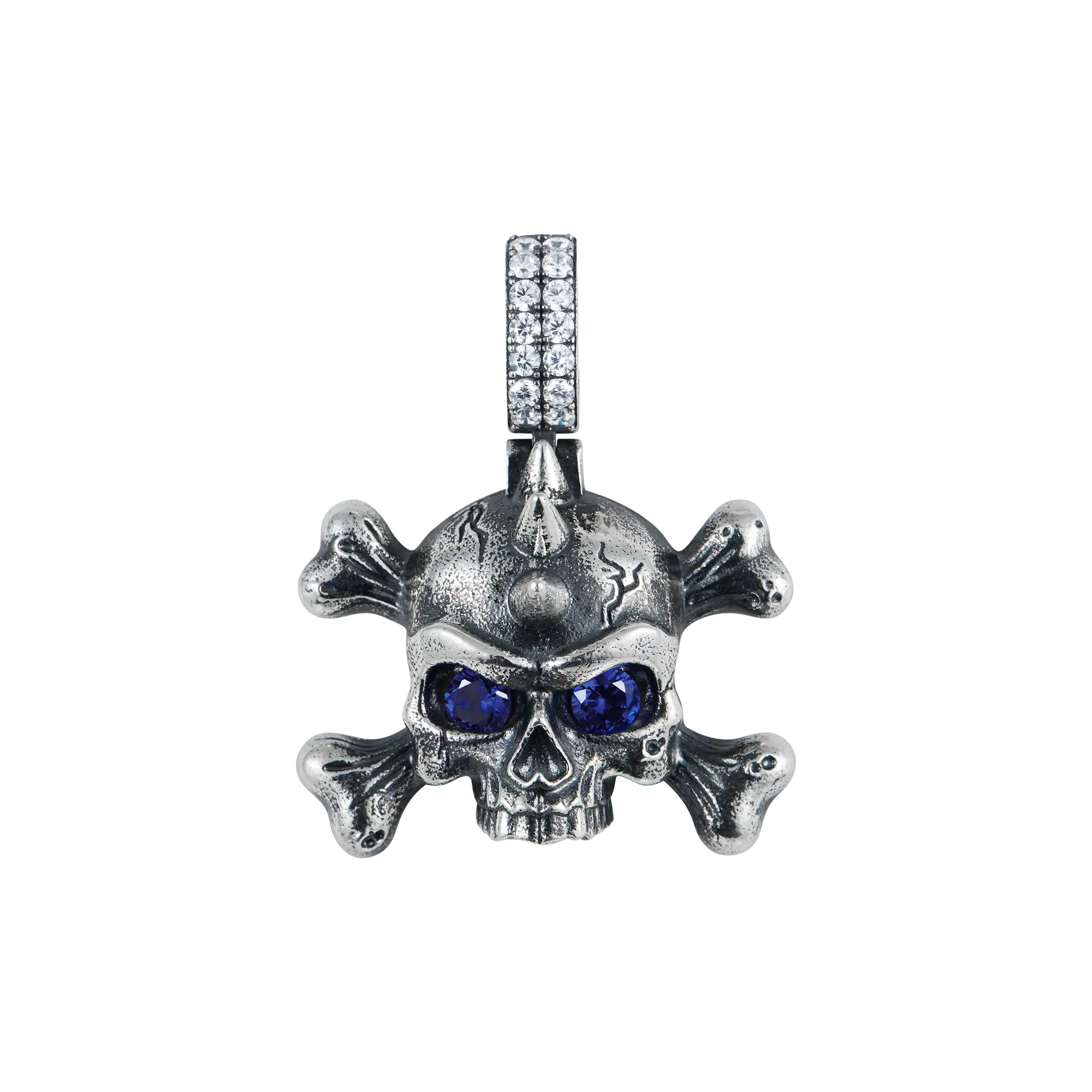 JAP工房】Skull Blue Rosen Croiz Pendant X Skull Pendant – APORRO JAP工房】Skull Blue Rosen Croiz Pendant X Skull Pendant – APORRO