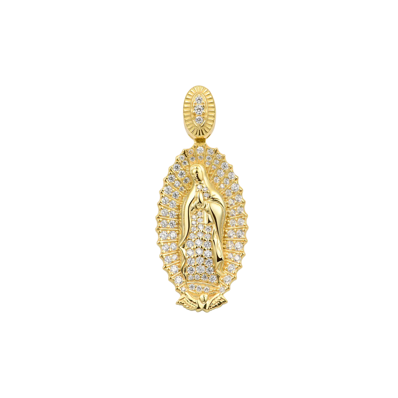 Blessed Virgin Mary Pendant - Iced-out Pendant for Men & Women - APORRO