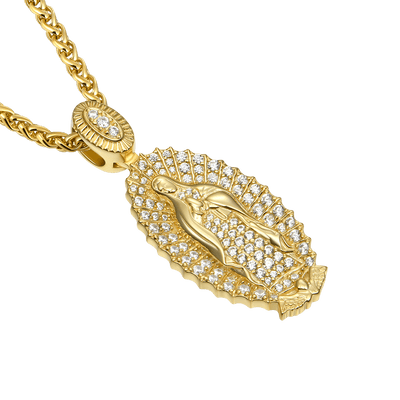 Saint Mary Double Pendant & Chain Layer Set