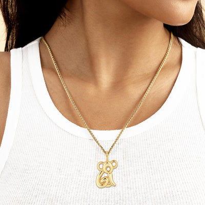 APORRO X COOGI Plain Gold Koala Pendant