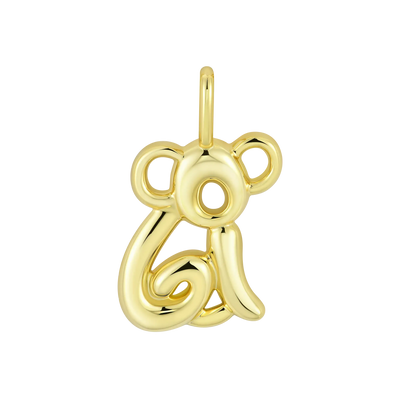 APORRO X COOGI Plain Gold Koala Pendant