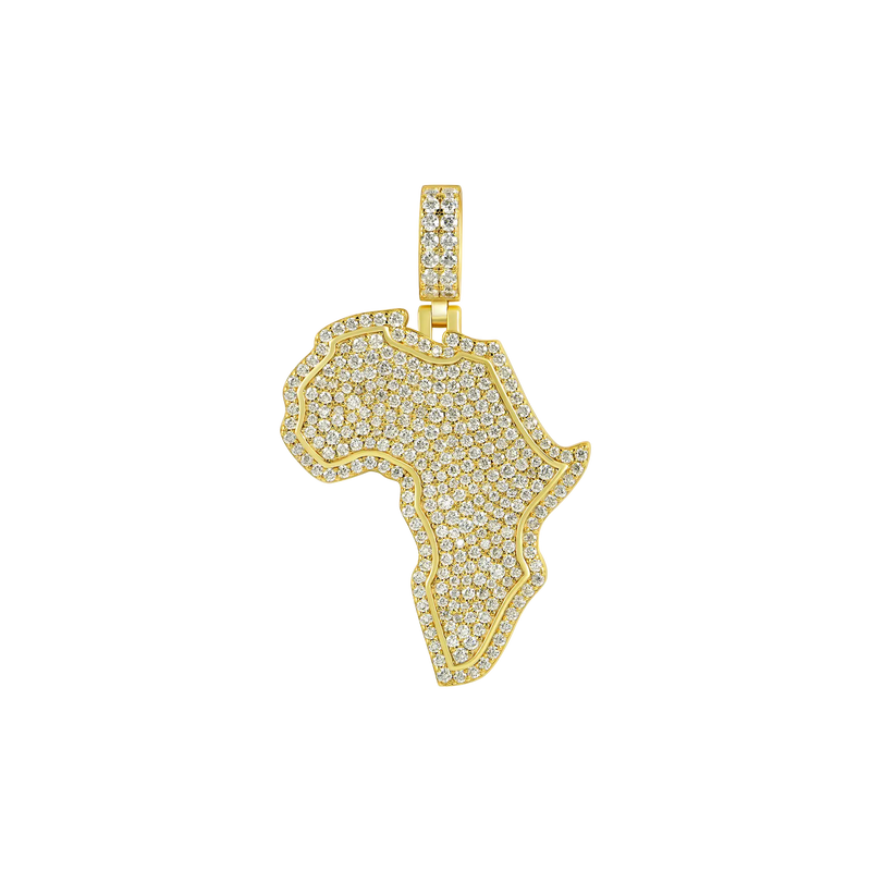 Map of Africa Pendant - APORRO