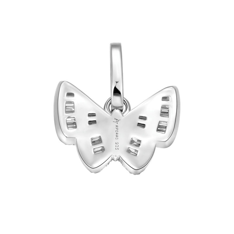 Moissanite Butterfly Pendant - APORRO