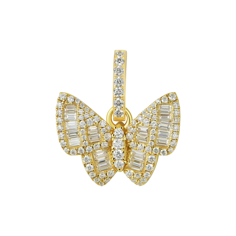 Iced Butterfly Pendant - APORRO