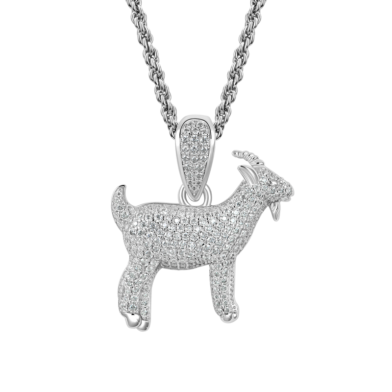 Moissanite G.O.A.T Pendant - APORRO