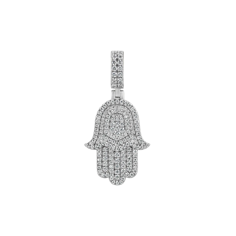 Double-Layered Hamsa Pendant - APORRO