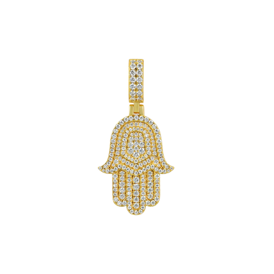 Youth Double-Layered Hamsa Pendant