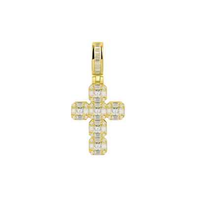 Cluster Cross Pendant