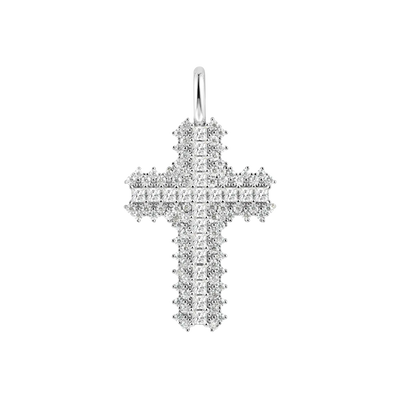 Flooded Cross Pendant