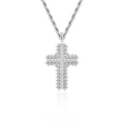 Flooded Cross Pendant