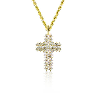 Flooded Cross Pendant