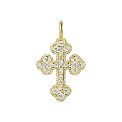 Yellow Gold_Halo Round Cut