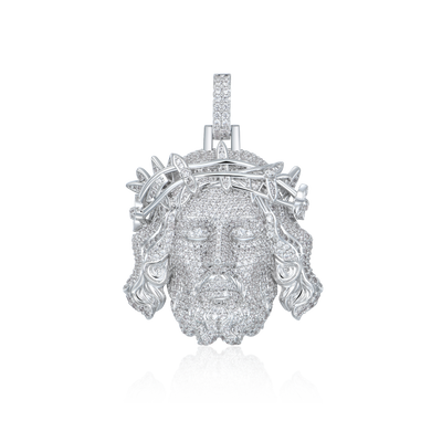 Jesus Piece Iced Pendant - Style 2