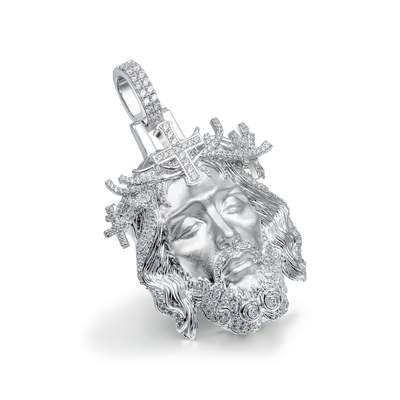 Jesus Piece Iced Pendant - Style 3