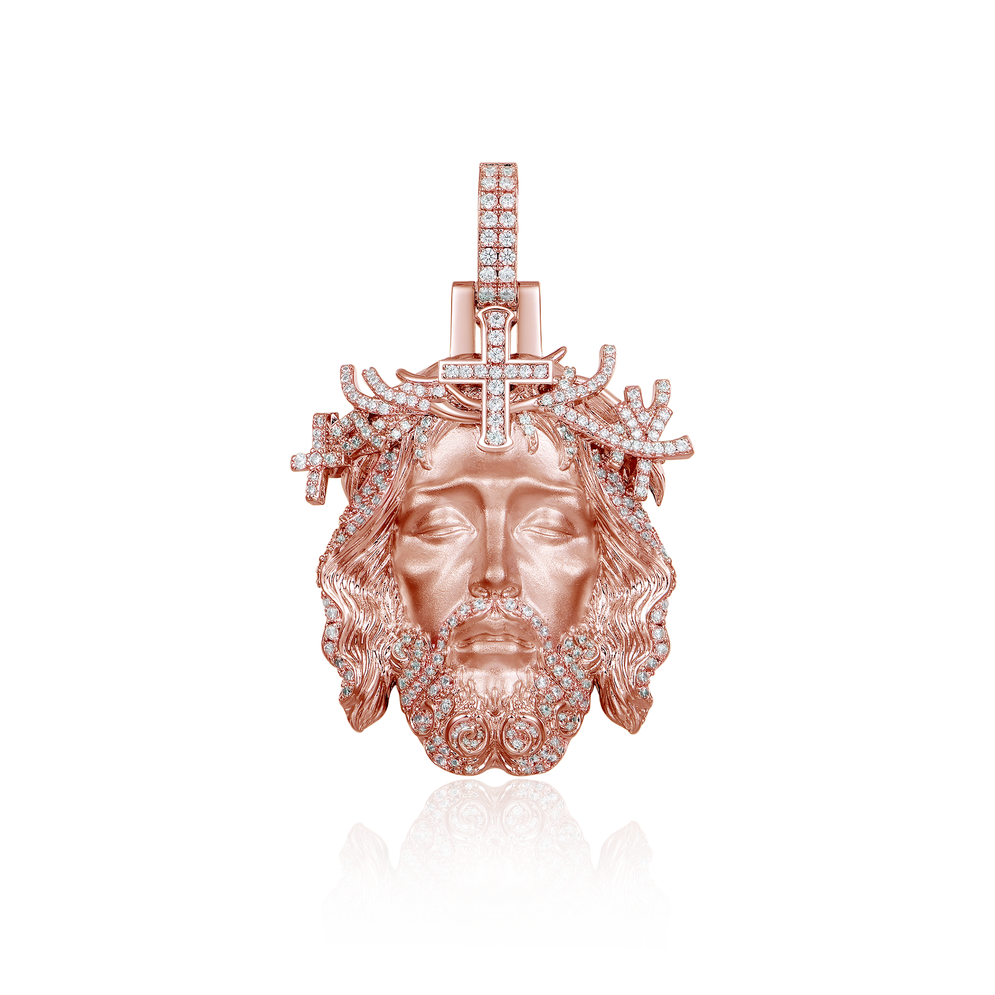 Jesus Piece Iced Pendant