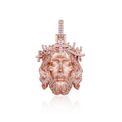 Jesus Piece Iced Pendant
