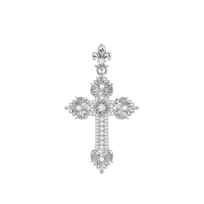 Corinthian Order Style Cross Pendant