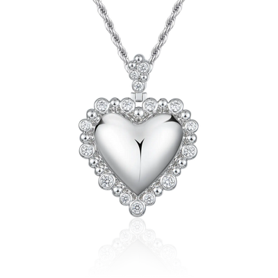 Love Heart Metal Pendant