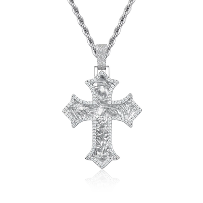 Sacred Devotion Cross Pendant - Medium