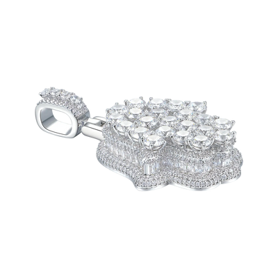 Brilliance Layered Hamsa Pendant
