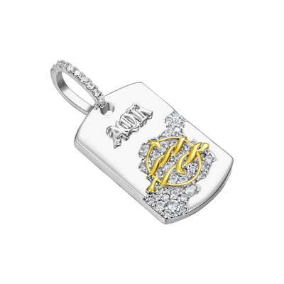 Zodiac Dog Tag Pendant