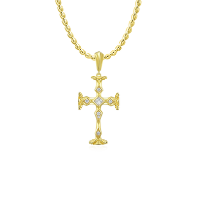 Cathedral Cross Pendant