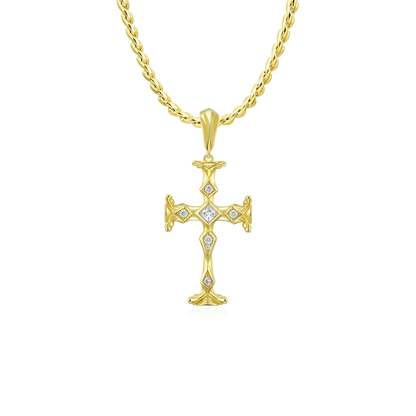 Cathedral Cross Pendant