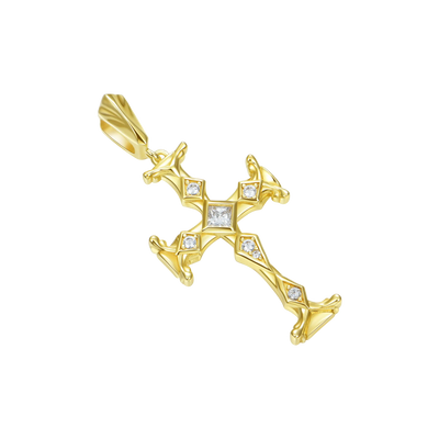 Cathedral Cross Pendant