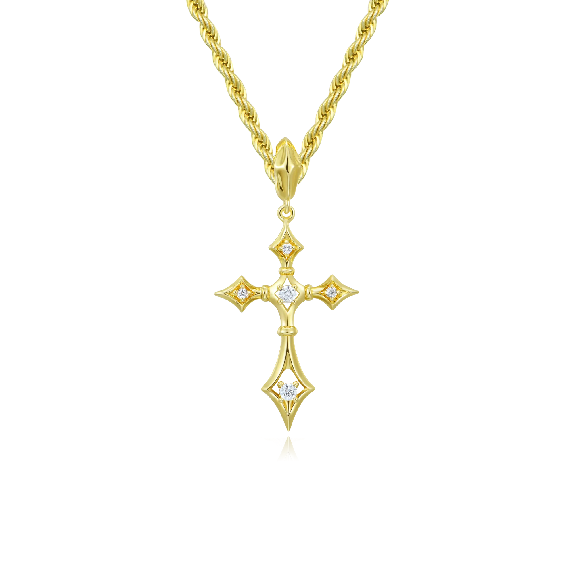 Modern Essentials Sanctum Cross Pendant & Chain Set