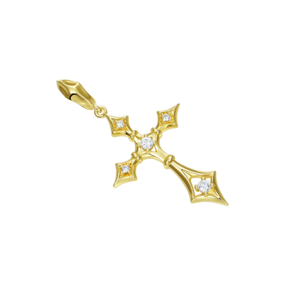 Sanctum Cross Pendant & Chain Trinity Set