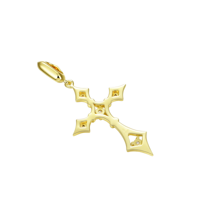 Moissanite Sanctum Cross Pendant