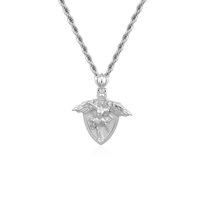 Archangel Shield Pendant - Small