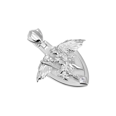 Archangel Shield Pendant - Small